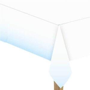 Papier-Tischdecke hellblau -1,2m x 1,8 m