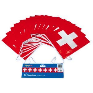 Schweizer Fahnenkette
