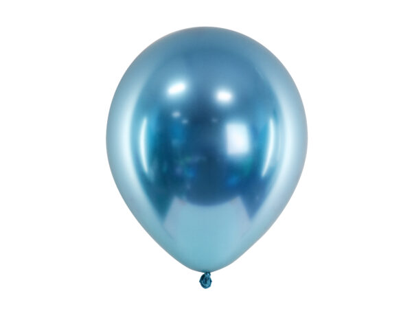 Glossy Ballons Blau