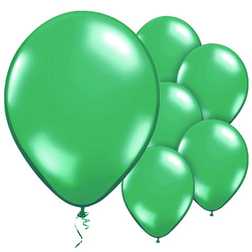 Grüne Ballons